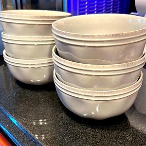 Rachel Ray Set of 6 Bowls. Home. Kitchen. Rustic. Farmhouse
